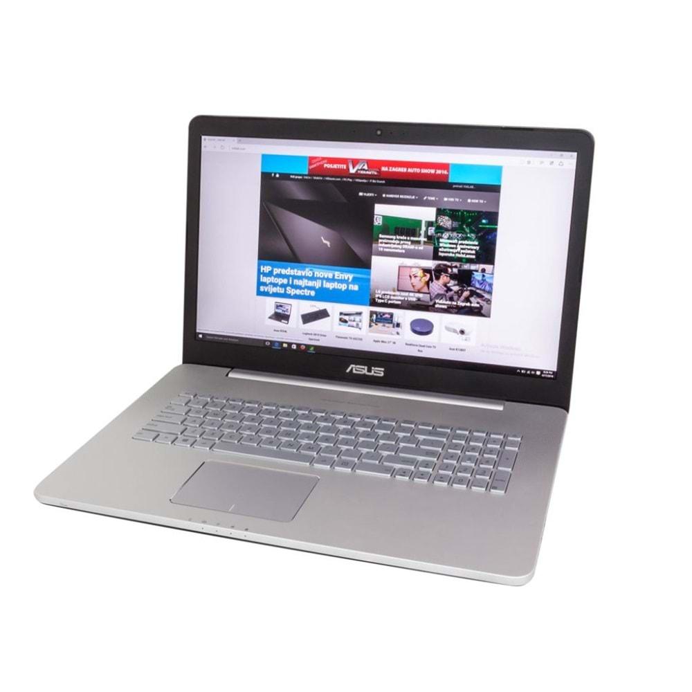 2.EL(SECOND HAND) ASUS N752V CORE i7-6700HQ 8 GB RAM 1 TB HDD + 256 GB SSD GTX 950M 17.3