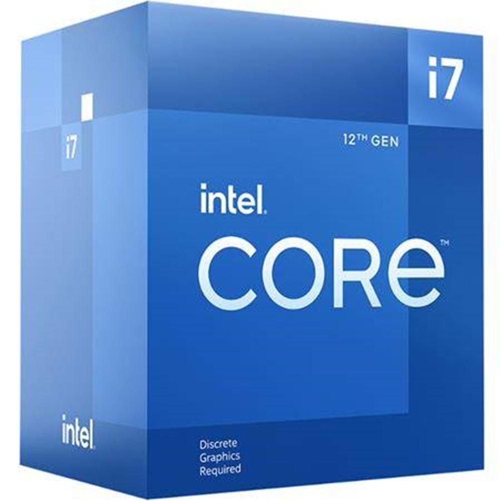 INTEL CORE i7-12700F 2.1-4.8GHz 1700P 25MB TRAY
