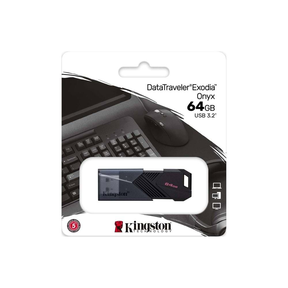 KINGSTON 64 GB USB 3.2 EXODIA ONYX