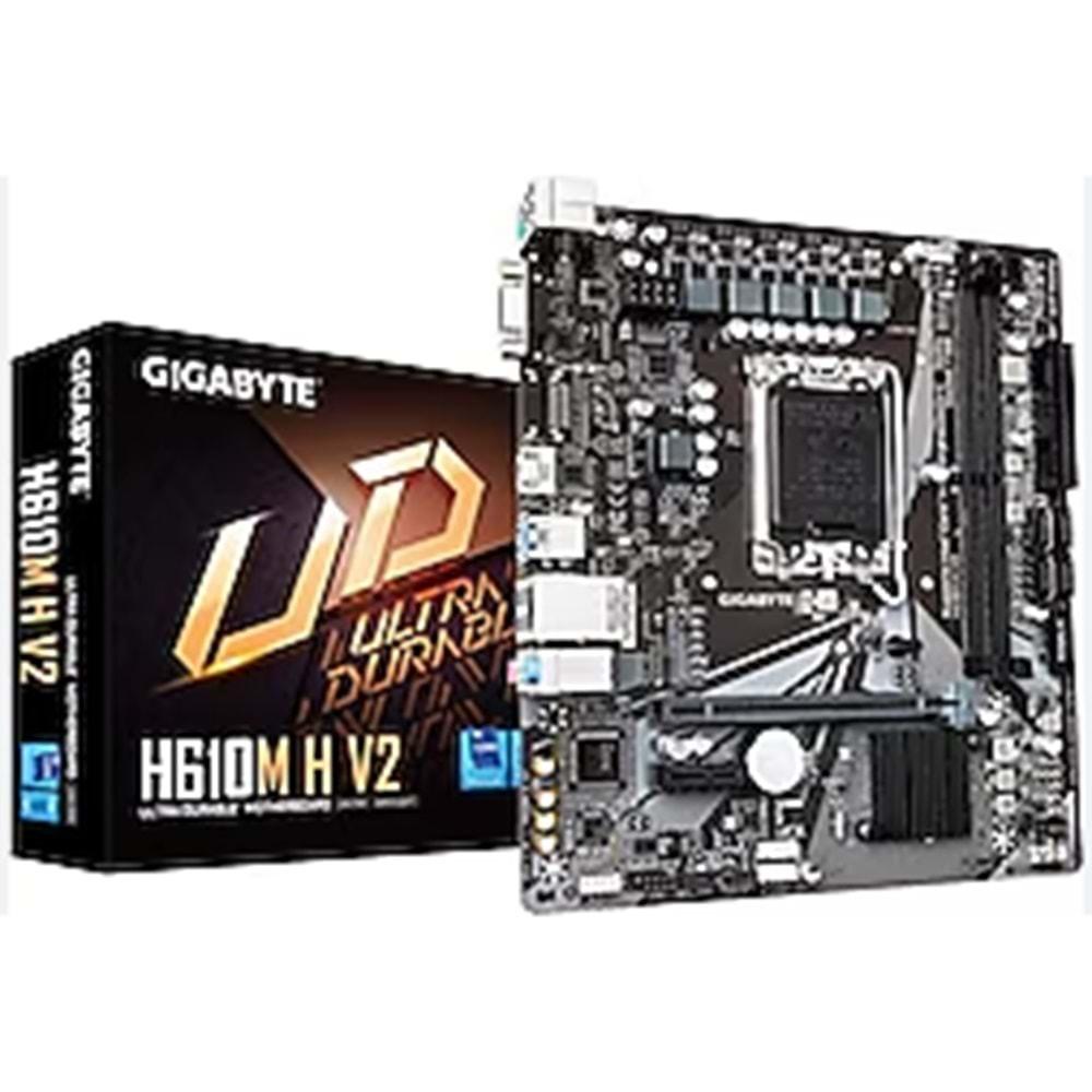 GIGABYTE H610M H V2 LGA1700 DDR5 SUPPORT