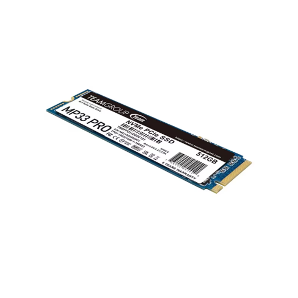 TEAM MP33 PRO 512GB 3500/3000MB/s NVMe PCIe Gen3x4 M.2 SSD
