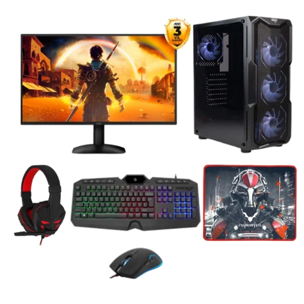 LANSMAN GAMING BUNDLE i5-12400F 16GB DDR4 512GB SSD 8GB RTX3050 FDOS 650W