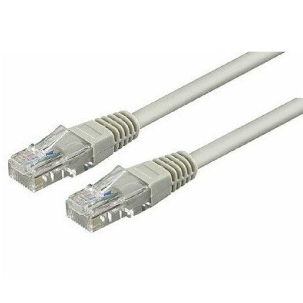 FLAXES FNK-610G 10MT CAT6 PATCH NETWORK KABLO GRI