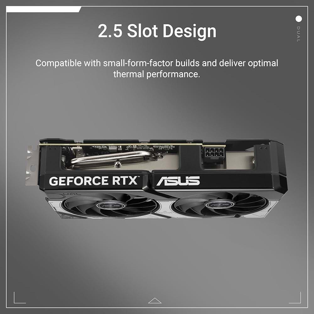 ASUS GEFORCE DUAL RTX5060-O8G 8GB GDDR7 128BIT 1XHDMI 3XDP EKRAN KARTI