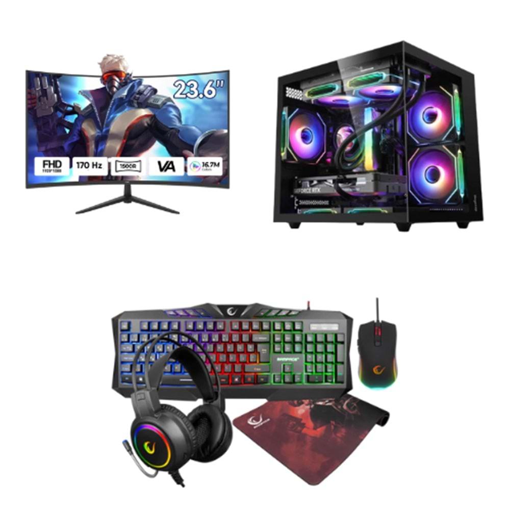 LANSMAN GAMING BUNDLE RYZEN 5-7500F/16 GB DDR5 RAM/ 512 GB SSD/ 8 GB RTX 5050/24