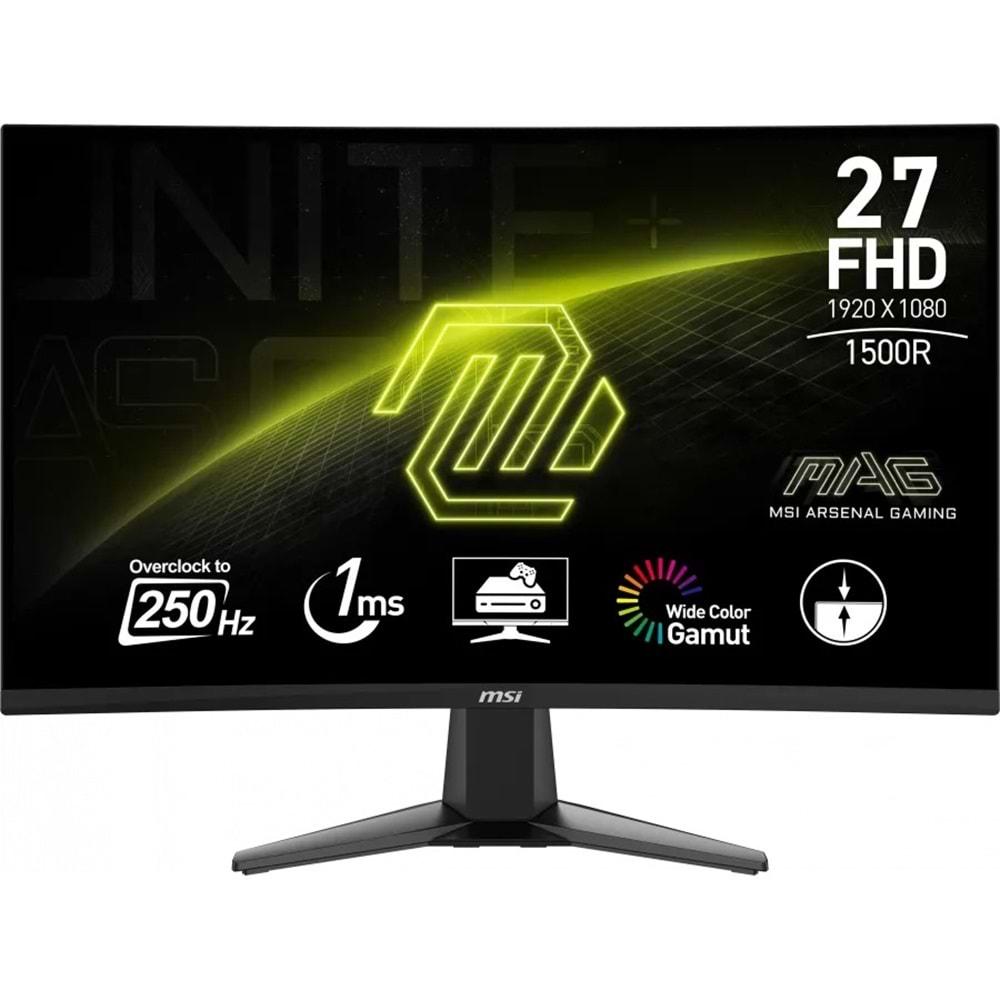 MSI 27 MAG 27C6X CURVED 250Hz VA 1MS ADAPTIVE-SYNC FHD MONITOR