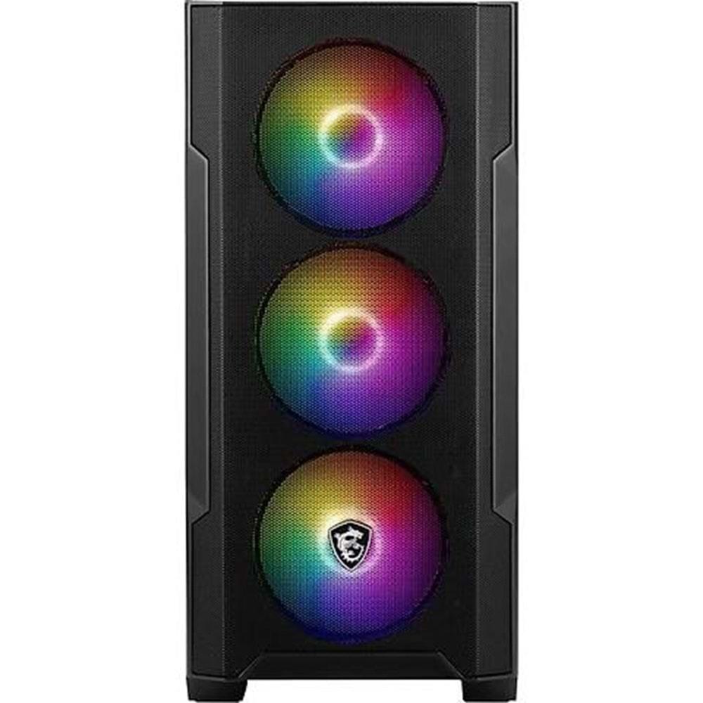 MSI MAG FORCE M100A RGB MICRO ATX KASA (PSU YOK)