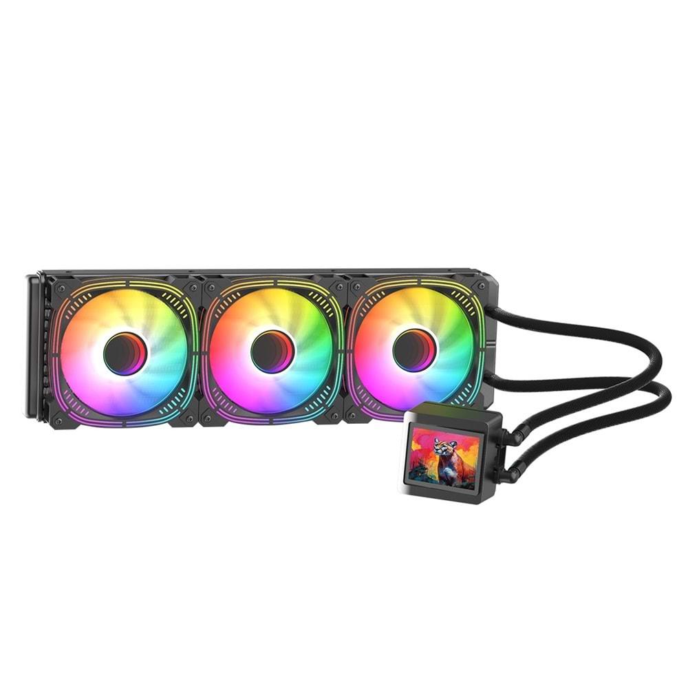 GAMEPOWER SKADI ELITE LCD 360 ARGB SIVI SOĞUTMA