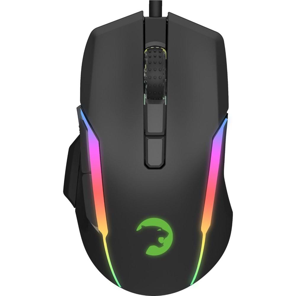 GAMEPOWER ICARUS RGB 10.000 DPI 9 TUŞ PRO OPTIK GAMING GAMING MOUSE