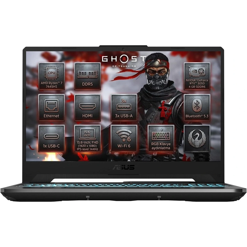 ASUS TUF A15 FA506NCG-HN286 Ryzen7-7445HS 16 GB RAM 512GB SSD 15.6
