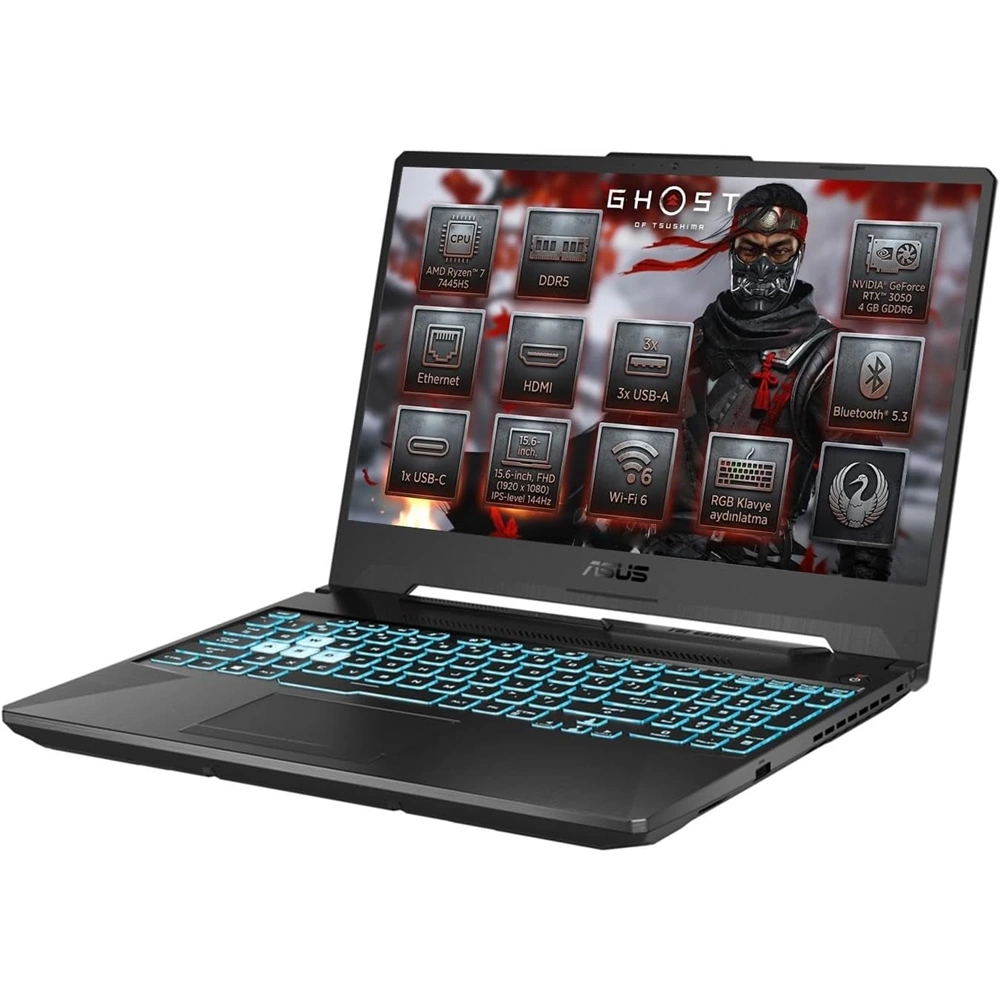 ASUS TUF A15 FA506NCG-HN286 Ryzen7-7445HS 16 GB RAM 512GB SSD 15.6