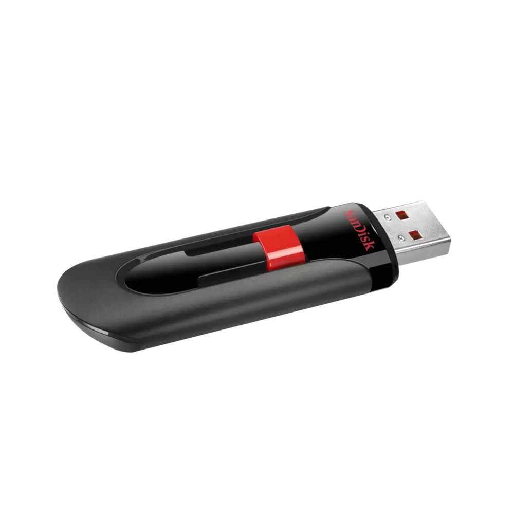 SANDISK 64 GB CRUZER GLIDE BLADE BLACK USB BELLEK 2.0