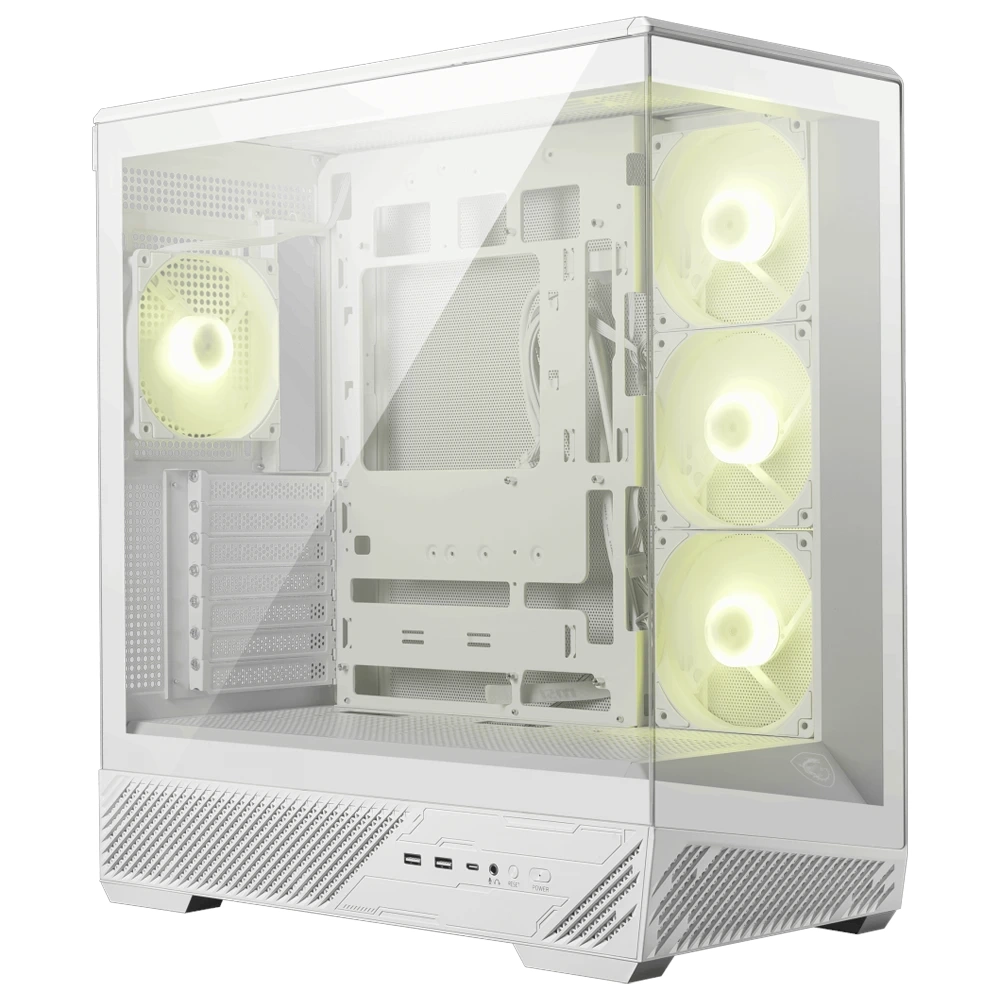 MSI MAG PANO 130R PZ WHITE 4 x ARGB Fan USB 3.2 ATX Tower Gaming (Oyuncu) Kasa