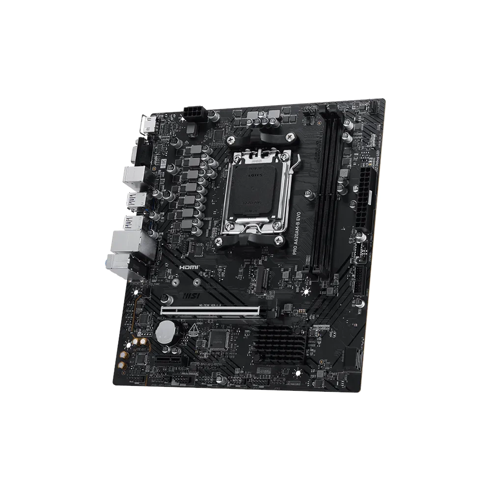 MSI PRO A620AM-B EVO AM5 DDR5 6800(OC) ANAKART