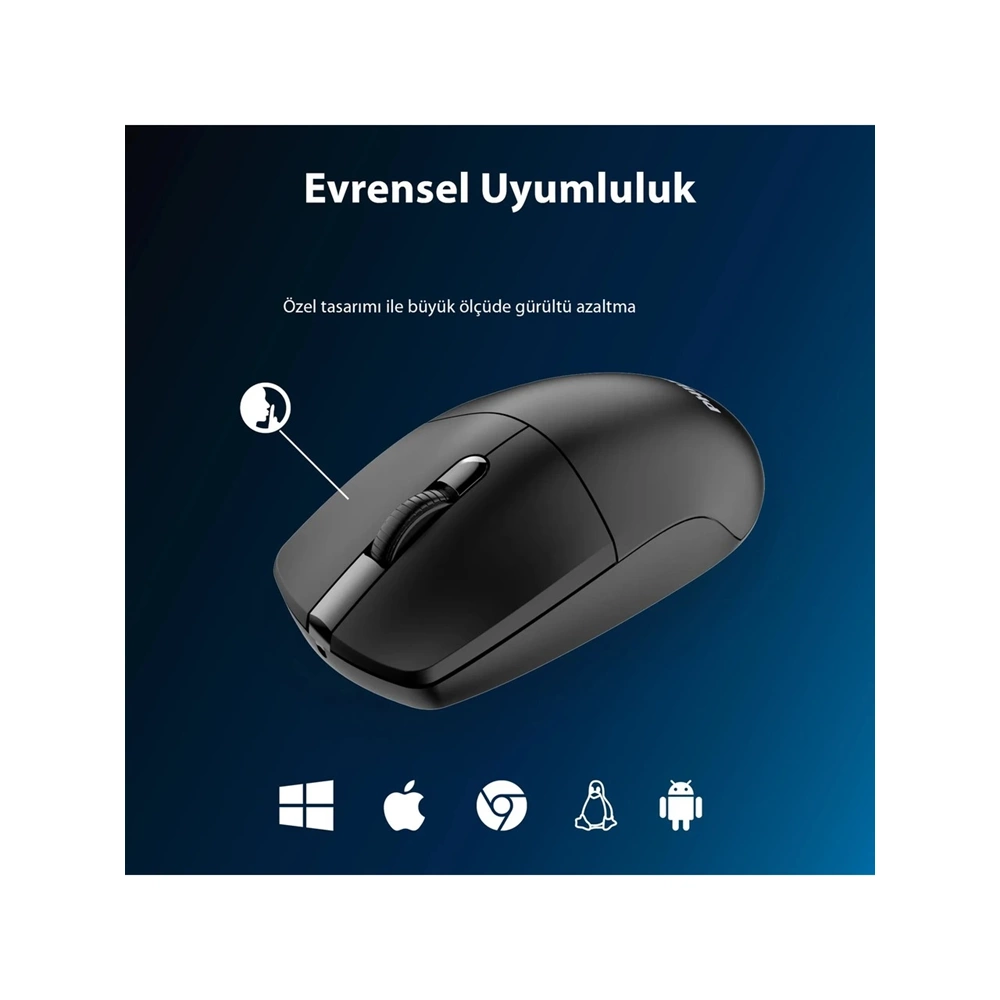PHILIPS KABLOSUZ MOUSE SPK7347 SİYAH