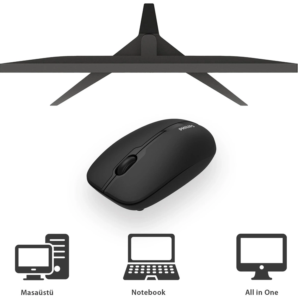 PHILIPS KABLOSUZ BLUETOOTH MOUSE SPK7418 SİYAH