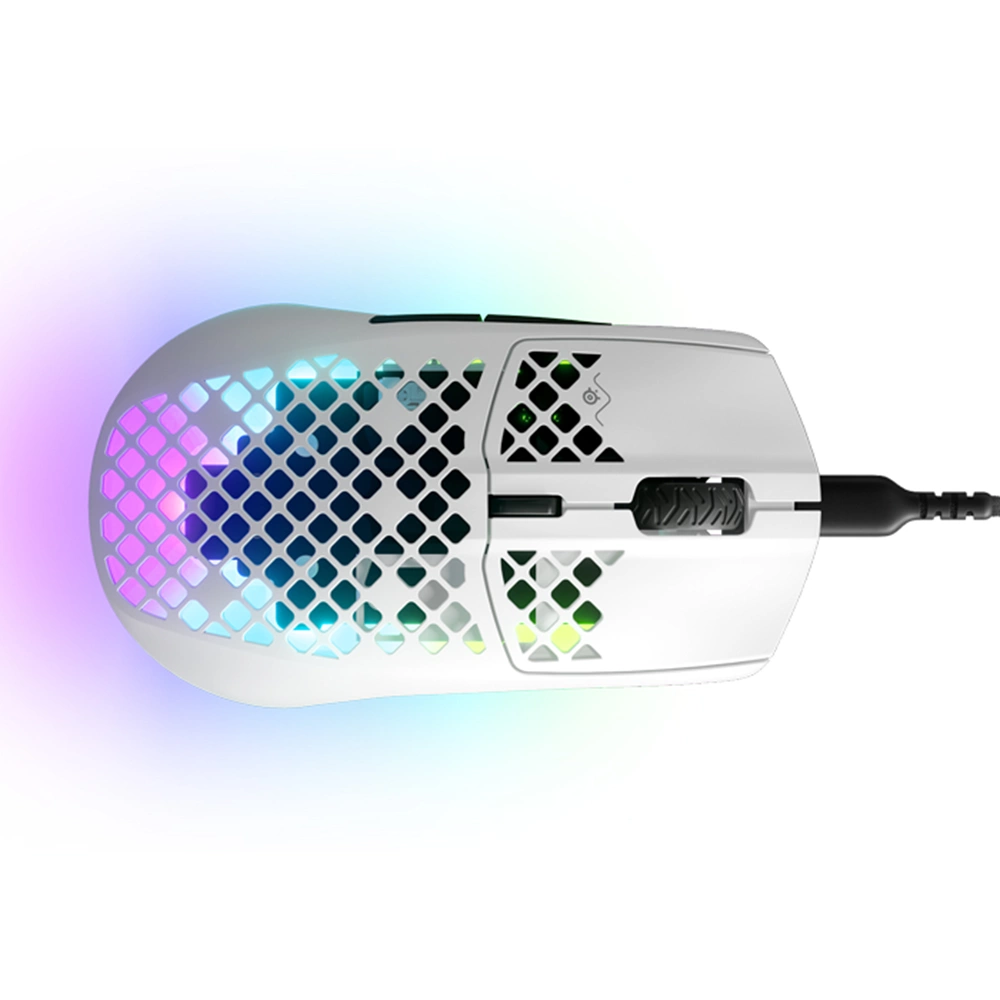 SteelSeries Aerox 3 2022 Edition Snow SSM62603 8500 CPI 6 Tuş RGB Optik Kablolu Gaming Mouse