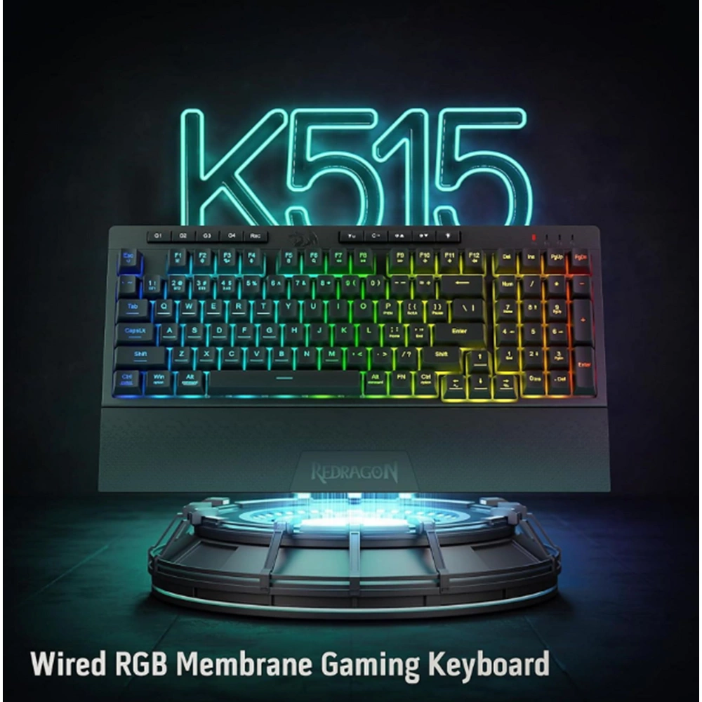 REDRAGON K515 PRO SHIVA RGB SIYAH KLAVYE