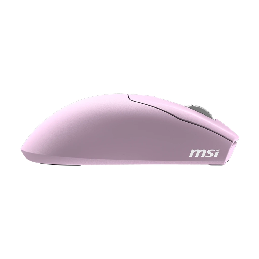 MSI Forge GM340 Kablosuz Violet PixArt 3311 Sensör RGB Kablosuz Gaming Mouse
