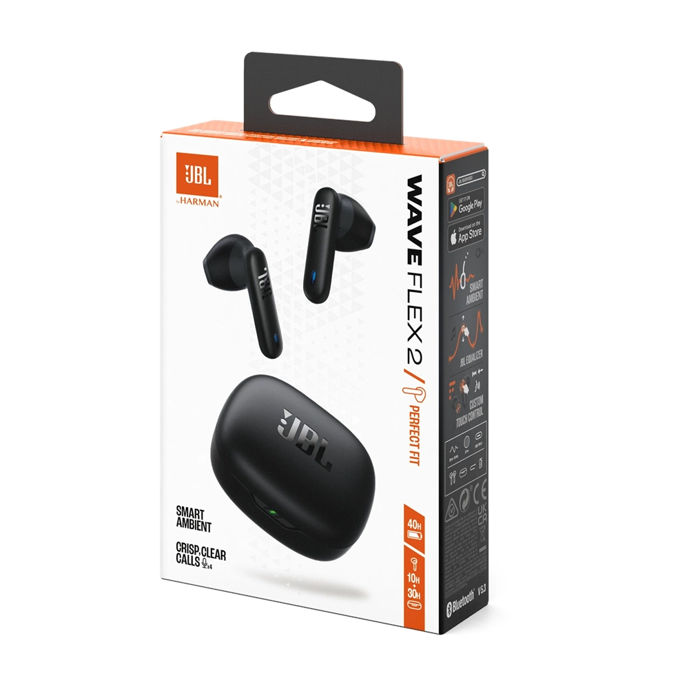 JBL Wave Flex 2 TWS Bluetooth Kulak İçi Kulaklık - Siyah