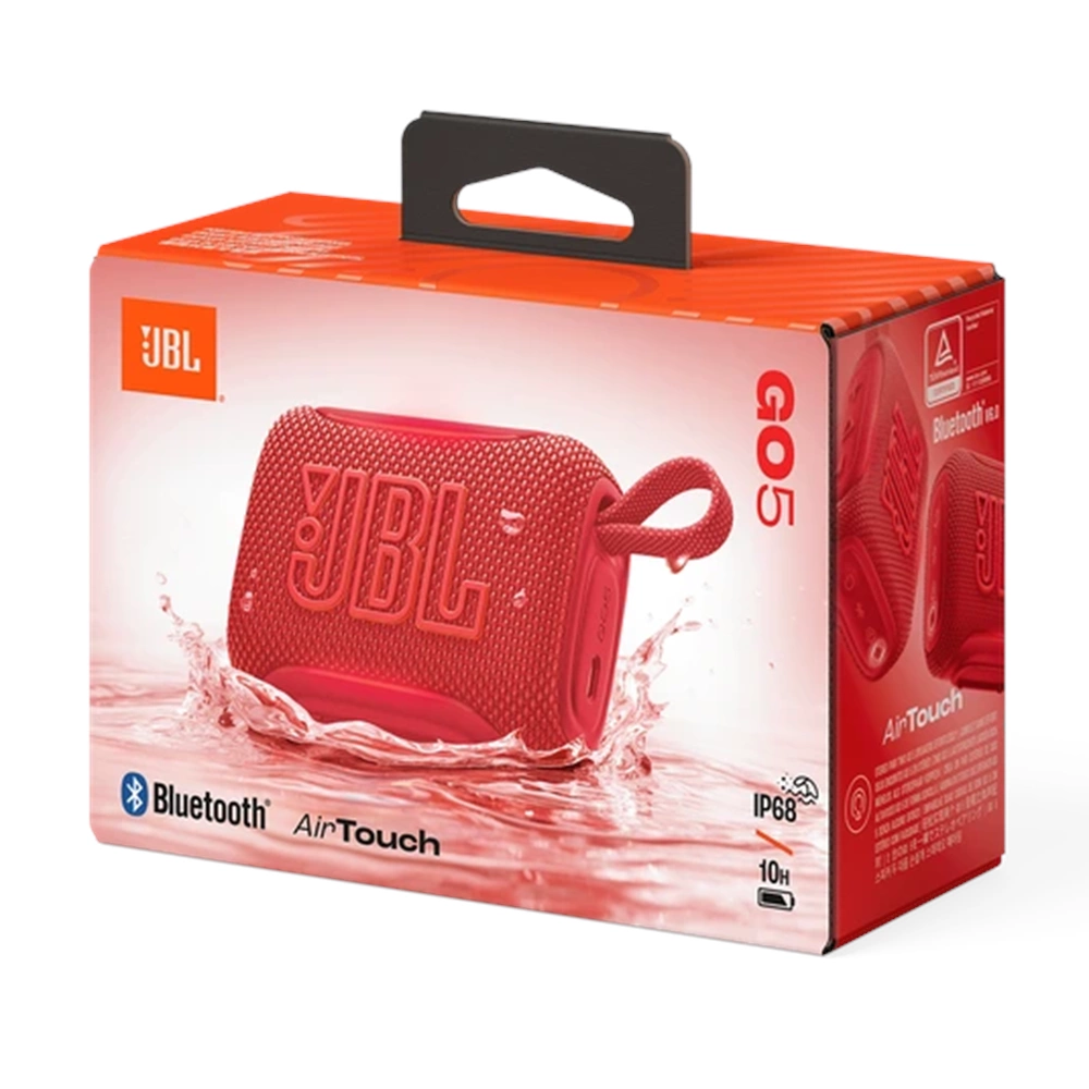 JBL Go 5 Portable Bluetooth Speaker IP67 - Red