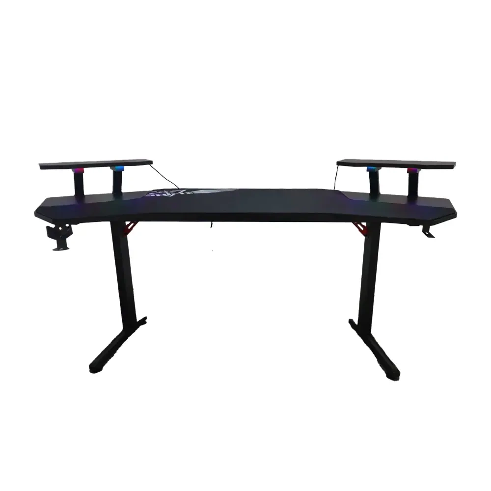Adax Phantom X Black The Ultimate Flagship Desk with Bold Design & Maximum Features - Gaming Desk