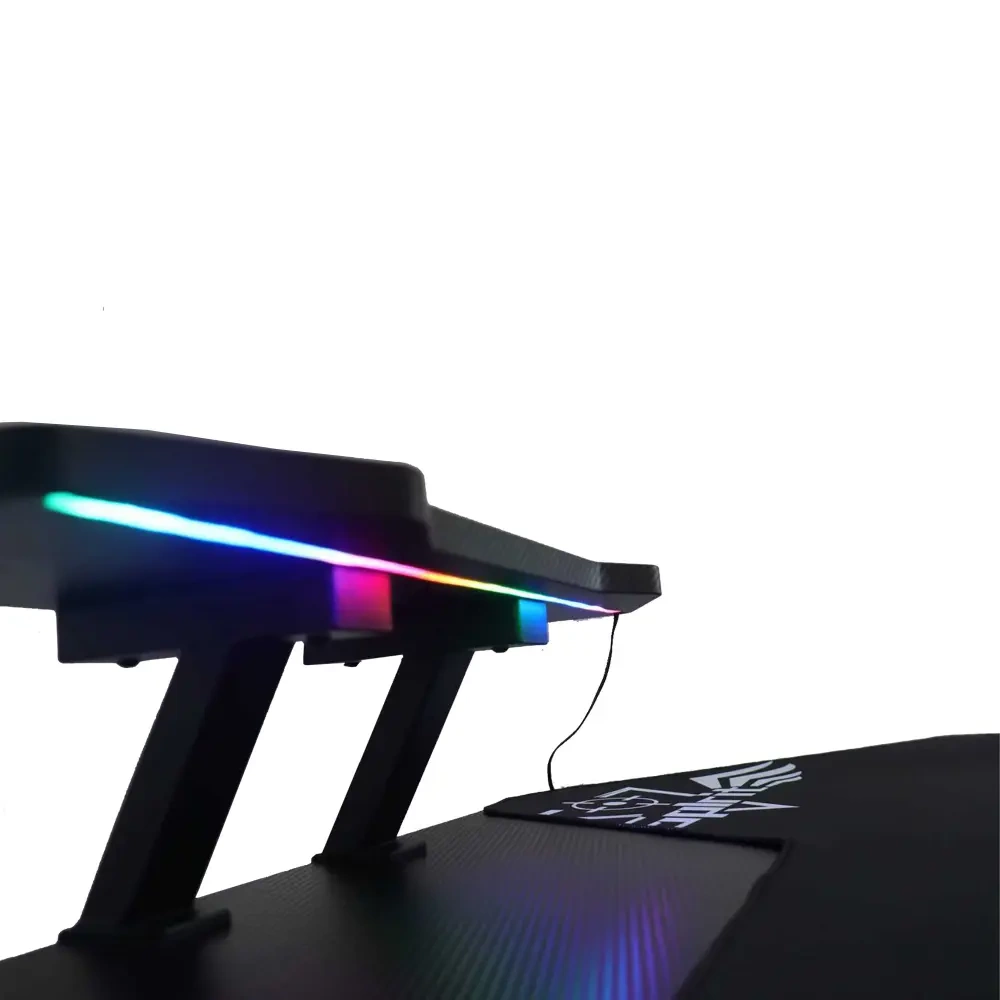 Adax Phantom X Black The Ultimate Flagship Desk with Bold Design & Maximum Features - Gaming Desk