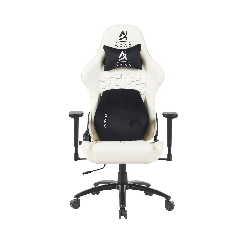 Adax Luxes S Pearl White - Oyuncu Koltuğu