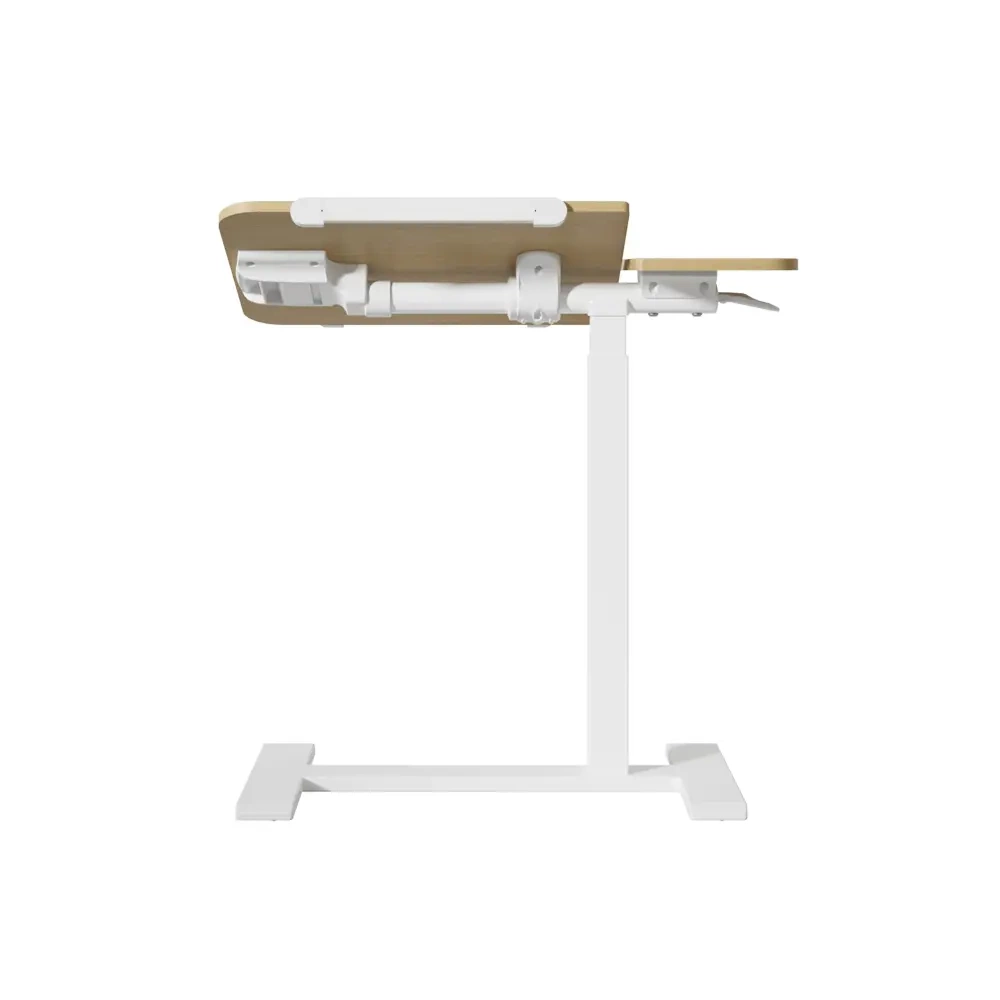 Adax AnyWhere Light Wood Ayarlanabilir Mobil Çalışma Masası Beyaz
