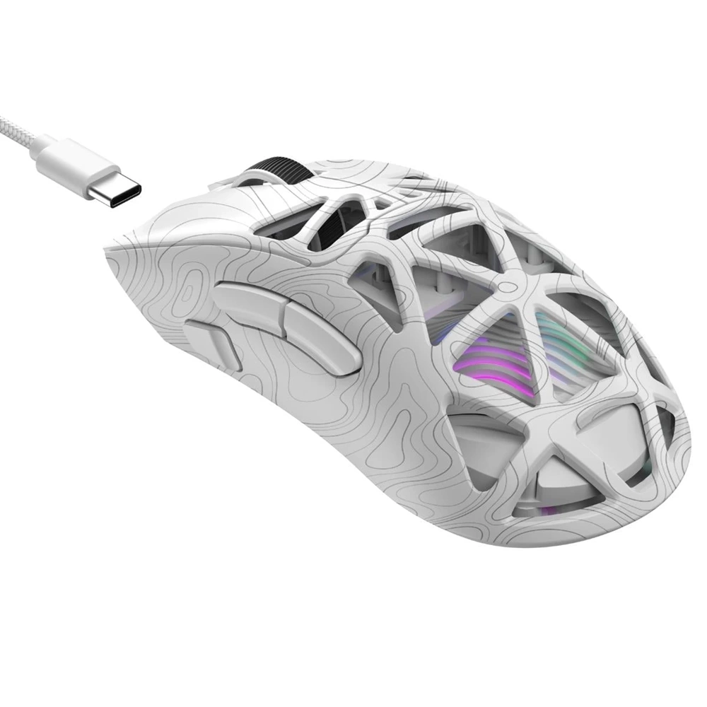 HAVİT GAMENOTE MS1043 WB KABLOSUZ 24K DPI 2.4GHz BT 5.3 KABLOSUZ GAMİNG MOUSE BEYAZ