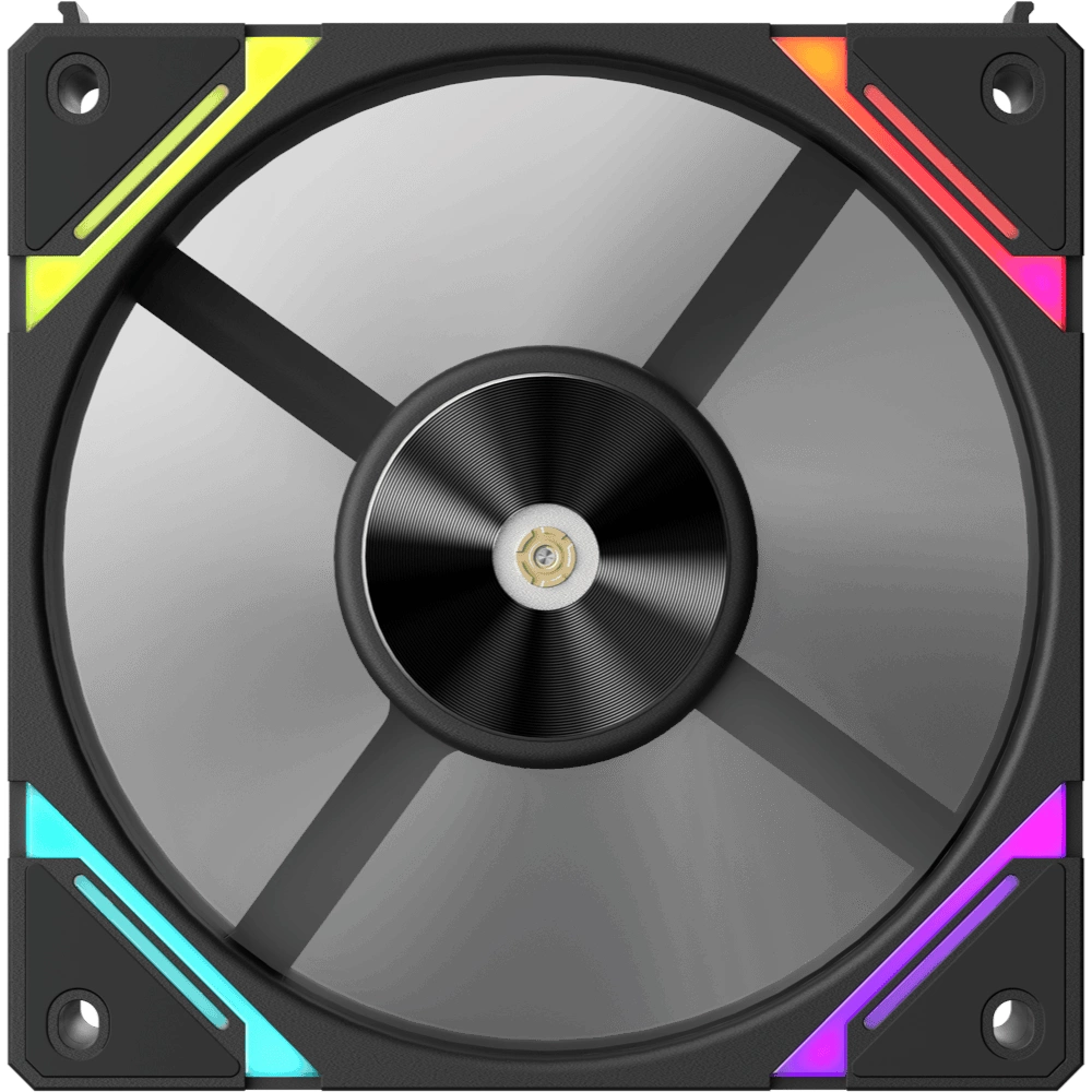 1 ST PLAYER XF7 3ın1 RGB BLACK CASE FAN