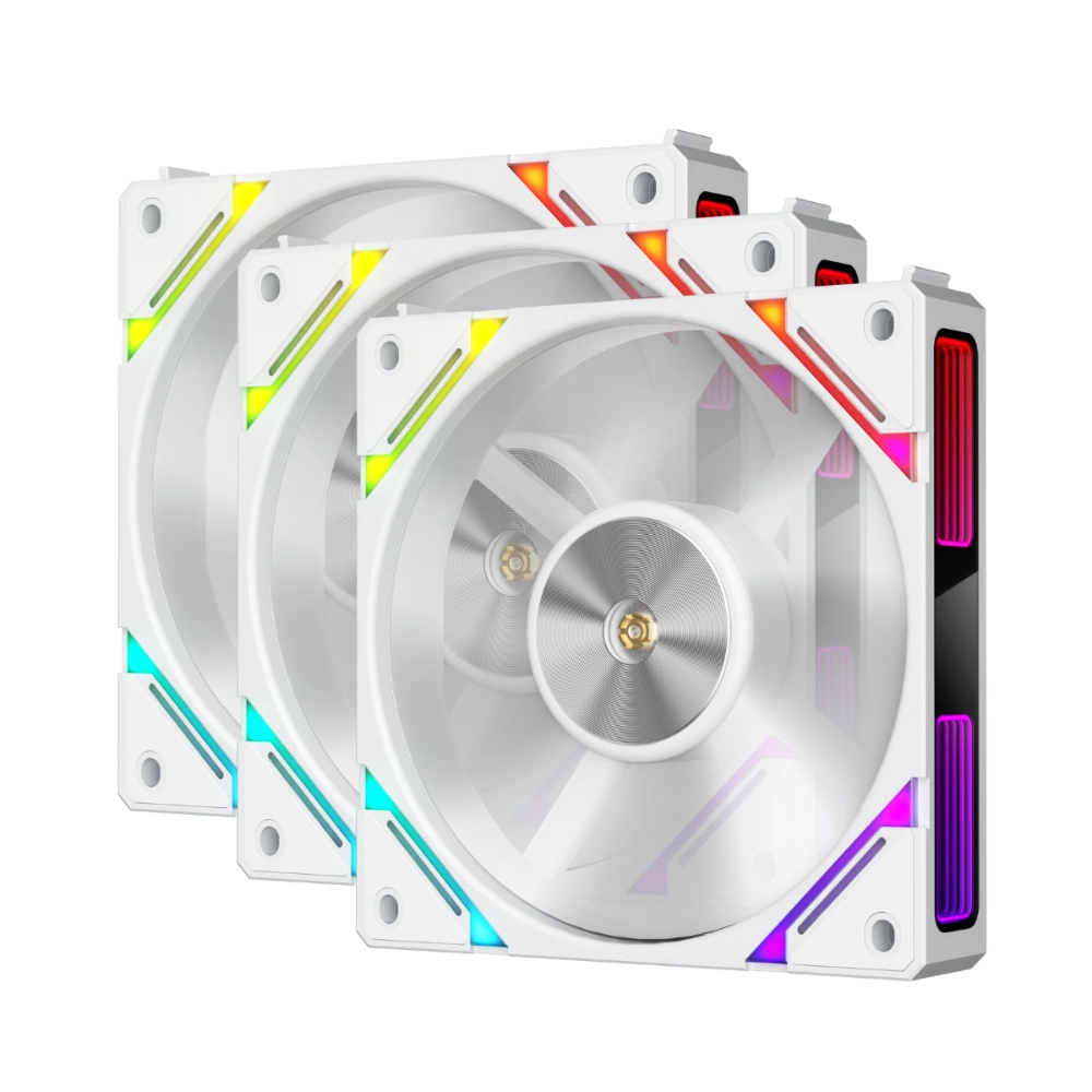 1 ST PLAYER XF7 3ın1 RGB WHITE CASE FAN