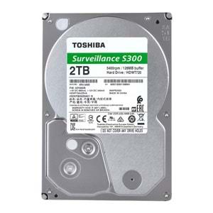 2TB TOSHIBA 5400RPM S300 SATA3 128MB 7/24 HDWT720UZSVA