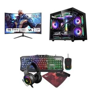 LANSMAN GAMING BUNDLE AMD RYZEN5-7500F 16 GB DDR5 RAM 8 GB RTX5060 512 GB SSD 650W