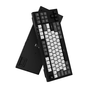 Hawk HK220 Membrane RGB Kablosuz/Bluetooth Siyah Beyaz TKL Türkçe Gaming Oyuncu Klavye