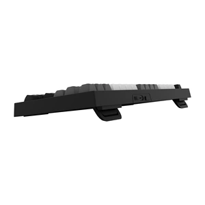 Hawk HK220 Membrane RGB Kablosuz/Bluetooth Siyah Beyaz TKL Türkçe Gaming Oyuncu Klavye