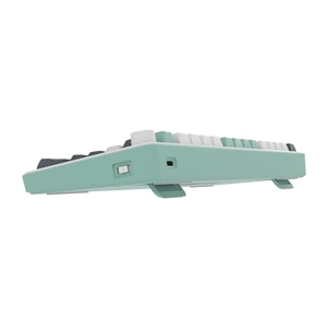 HAWK HK255 MEMBRANE LCD RGB KABLOSUZ/BLUETOOTH GRİ YEŞİL GAMİNG KLAVYE