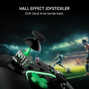 GamePower Vitrus Hall Effect Joystickli Kablosuz Gamepad (2.4G/Bluetooth) (PC Uyumlu)