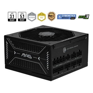 MSI MAG A1000GLS PCIE5 1000W 80+Gold Full Modüler Güç Kaynağı
