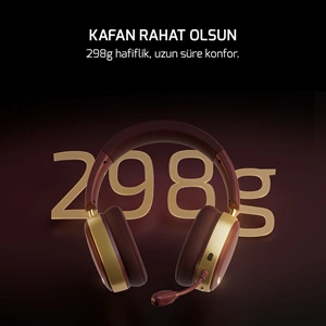 GamePower Ultima Wireless 360° Surround Hi-Fi Siyah Gaming (Oyuncu) Kulaklık