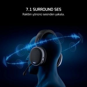 GamePower Ultima Wireless 360° Surround Hi-Fi Pembe Gaming (Oyuncu) Kulaklık