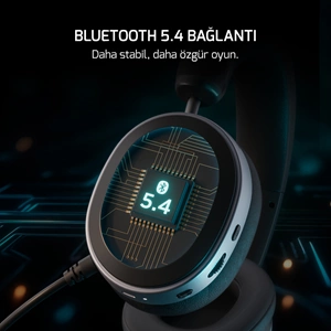 GamePower Ultima Wireless 360° Surround Hi-Fi Pembe Gaming (Oyuncu) Kulaklık