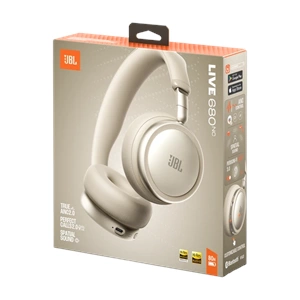 JBL Live 680 BT NC Wireless Headphones Champagne