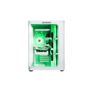 OUTLET MONSTER GAMING PC INTEL i5-14400F 16 GB DDR5 RAM 1 TB NVME SSD 16 GB RX9060XT
