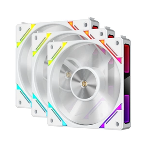 1 ST PLAYER XF7 3ın1 RGB WHITE CASE FAN