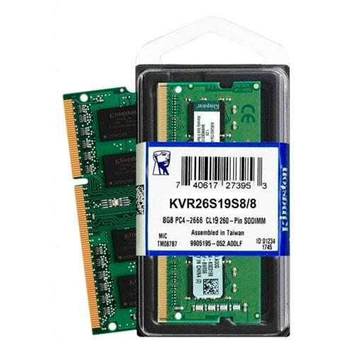 KINGSTON 8GB DDR4 2666 MHZ CL19 RAM