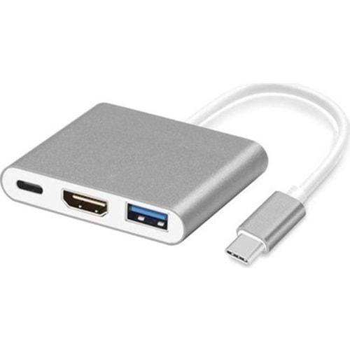 DAYTONA 3IN1 TYPE-C + HDMI + USB 3.0