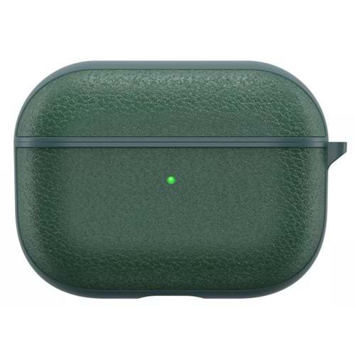 WIWU CALFSKIN AIRPODS 3 CASE GREEN