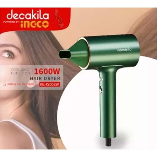 DECAKILA KEHS008W 1600W HAIR DRYER