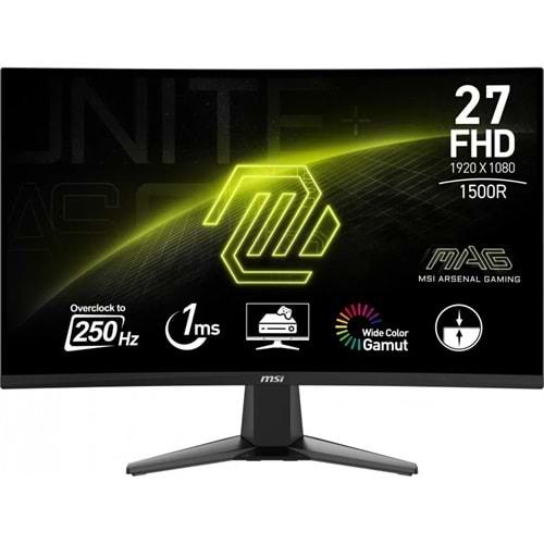 MSI 27 MAG 27C6X CURVED 250Hz VA 1MS ADAPTIVE-SYNC FHD MONITOR